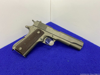 1943 Ithaca / Remington Rand 1911 A1 .45 Park 5" *CMP FIELD GRADE EXAMPLE* 