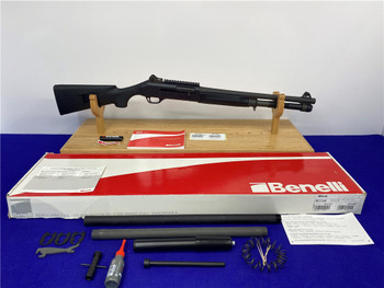 Benelli M4 Tactical 12 Ga 18 1/2" *FEATURES MATTE BLACK PHOSPHATED FINISH*
