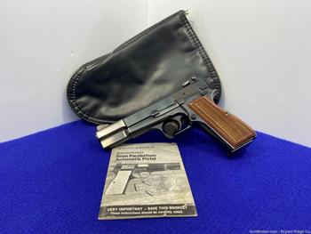 1975 Browning Hi-Power 9mm Blue 4 5/8" *CLASSIC BELGIAN PRODUCED PISTOL*