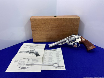 Smith Wesson 629-1 .44 Mag Stainless 6" *AWESOME DOUBLE-ACTION REVOLVER*