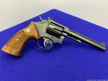 1951 Smith Wesson Pre-Model 17 .22 LR Blue 6" *ICONIC K-22 MASTERPIECE*