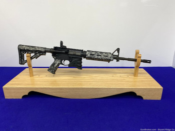 Smith Wesson M&P15 5.56 NATO *CUSTOM SKULL FINISHED MAGPUL MOE FURNITURE*
