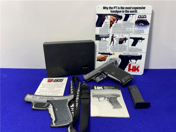 1984 Heckler & Koch P7M13 9mm Black 4" *ULTRA RARE SQUEEZE COCKER MODEL*