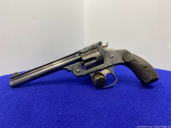 Smith Wesson Double Action 4th Model .38 6 1/4"*AMAZING TOP-BREAK REVOLVER*