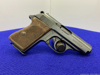 Walther PPK 7.65mm Blue 3.25" *"K" SERIAL SUFFIX WARTIME COMMERCIAL MODEL* 