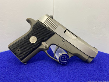 1997 Colt Pony Pocketlite .380 ACP Stainless 2 3/4" *SEMI-AUTOMATIC PISTOL*