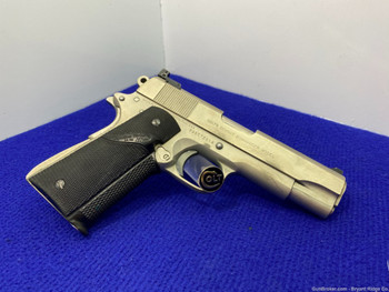 1979 Colt Combat Commander .45 ACP 4 1/4" *DESIRABLE FACTORY SATIN NICKEL*