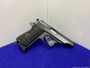 1970 Walther PP .32 ACP Blue 3 3/4" *AMAZING GERMAN MANUFACTURED PISTOL*
