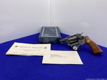 Smith Wesson 36 .38 S&W Spl Blue 2" *EARLY COLLECTIBLE S&W NO-DASH*
