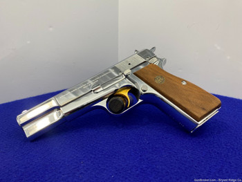 1978 Browning Hi-Power 9mm Nickel *RARE CENTENNIAL MODEL* Only 3500 Made
