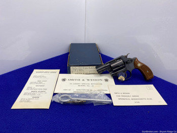 Smith Wesson 36 .38 S&W Spl Blue 2" *HIGHLY COLLECTIBLE S&W REVOLVER*
