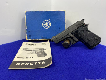 Beretta 950 Jetfire BS .25 ACP Blue 2 1/2" *AWESOME TIP-UP BARREL DESIGN*
