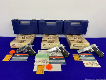 Complete Colt McCormick Set .45 ACP *CUSTOM SHOP-LEW HORTON 35 OF 500 MADE*