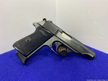 WALTHER PP .22LR BLUE *LEGENDARY CONCEAL/CARRY SEMI-AUTOMATIC PISTOL*
