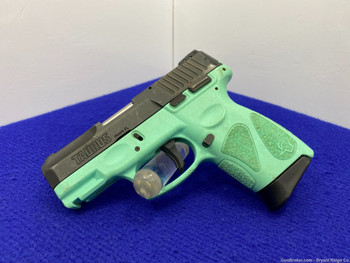 Taurus G2C 9mm Para Blue Black 3.25" *AWESOME CYAN COLORED FRAME*