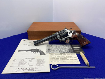 1973 Smith Wesson 29-2 .44Mag Blue 6 1/2" *INCREDIBLE DIRTY HARRY REVOLVER*