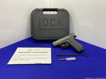 Glock 43X Gen 5 Sub-Compact 9mm Black *AMAZING 3.41" GLOCK MARKSMAN BARREL*
