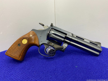 1969 Colt Diamondback .38 Spl Blue 4" *ICONIC SNAKE SERIES REVOLVER*
