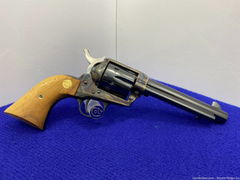 1992 Colt Single Action Army .45 LC Blue 5.5" *STUNNING CASE COLOR FRAME*
