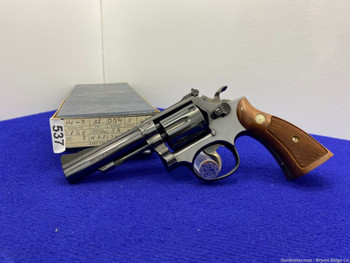 1973 Smith Wesson 14-3 .38 Spl *SCARCE 4" BARREL-SINGLE ACTION ONLY MODEL*
