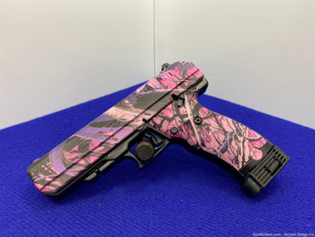 Hi-Point JHP-45 .45 ACP 4 1/2" *AWESOME HYDRO DIPPED PINK CAMO FINISH*
