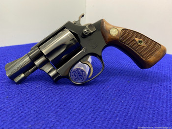 Smith Wesson 37 Airweight .38 Spl Blue 2" *EARLY NO SERIAL PREFIX MODEL*