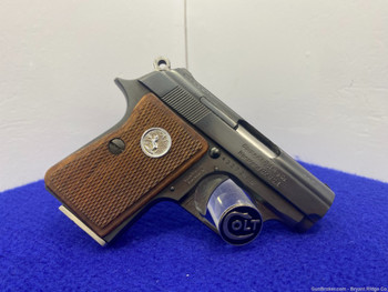 1966 Colt Junior Pocket .25 ACP Blue 2.25" *THE ULTIMATE POCKET PISTOL*