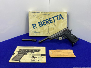 Beretta 72 Jaguar .22LR Blue 6" *INCLUDES ADDITIONAL 3 1/2" BARREL*
