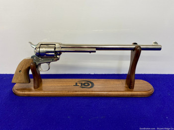 1980 Colt Buntline Special Single Action Army .45LC 12" *NICKEL FINISH*
