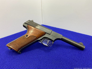 1974 Colt Huntsman .22LR Blue 4 1/2"*THIRD SERIES EDITION SEMI-AUTO PISTOL*