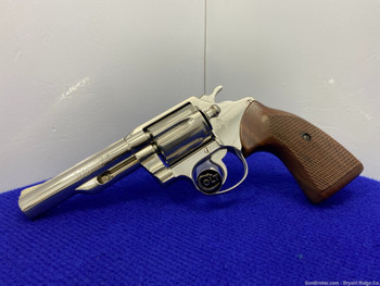 1978 Colt Viper .38Spl Nickel 4" *RAREST & HIGHLY DESIRABLE SNAKE REVOLVER*