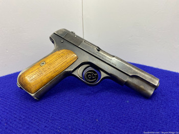 1913 Colt 1908 .380 ACP Blue 3 3/4" *INCREDIBLE "P.D.NY.NO. 213" MARKED*