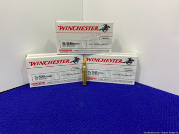 Winchester 5.56mm 55 Grs. Full Metal Jacket 60 Rds *OUTSTANDING QUALITY*