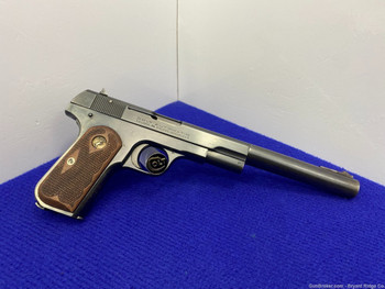 1928 Colt 1903 Pocket Hammerless .32ACP *UNIQUE 7 3/4" TARGET BARREL MODEL*