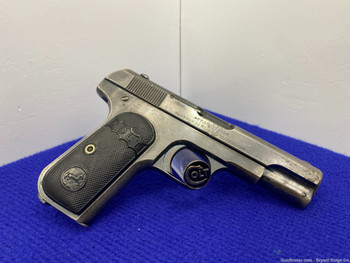 1909 Colt 1903 Pocket Hammerless .32ACP Blue 3.75" *2ND YEAR TYPE II MODEL*