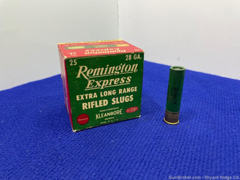 Vintage Remington Express .28ga Rifled Slugs AMAZING CONDITION Untouched