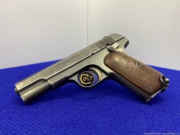 1915 Colt 1903 .32 ACP Blue 3 3/4" *INCREDIBLE POCKET HAMMERLESS MODEL*