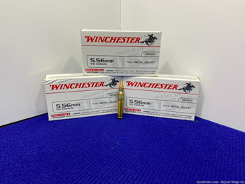 Winchester 5.56mm 55 Grs. Full Metal Jacket 60 Rds *CONSISTENT PERFORMANCE*