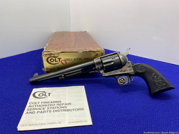 1976 Colt Single Action Army .45 Colt Blue 7 1/2" *THIRD GENERATION MODEL*