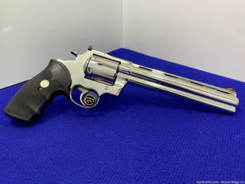 1993 Colt Anaconda .44 *DESIRABLE 8" BARREL* Flawless Bright Stainless!!