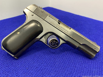 1916 Colt 1903 Pocket Hammerless .32ACP Blue 3.75" *GREAT TYPE III EXAMPLE*