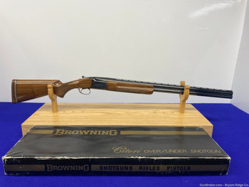 1983 Browning Citori Hunter 12ga Blue 30" *GRADE I ENGRAVINGS & STOCK*