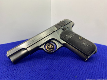 1915 Colt 1903 .32 ACP Blue 3 3/4" *CLASSIC POCKET HAMMERLESS TYPE III*