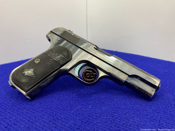 1912 Colt 1908 .380 ACP Blue 3 3/4" *UNIQUE "L.P.D.NO.31" MARKED EXAMPLE*