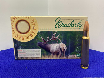 WEATHERBY .378 WBY MAG 20 RDS 270 GRAIN *EXCELLENT AMMO*
