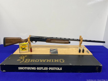 1988 Browning A-500R 12ga Blue 30" *FEATURES GRADE I ENGRAVINGS*