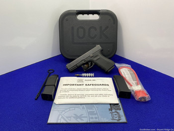 Glock 19 9mm 4.02" Black *ICONIC SEMI-AUTOMATIC PISTOL*Trusted Reliability