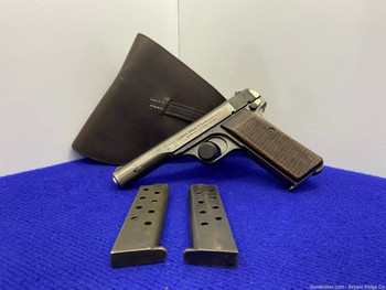FN 1922 .32 ACP Blue 4 1/2" *COLLECTIBLE GERMAN WWII STAMPED PISTOL*