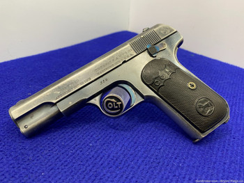 1908 Colt 1908 Pocket Hammerless .380 ACP 3.75" *FIRST YEAR PRODUCTION MOD*