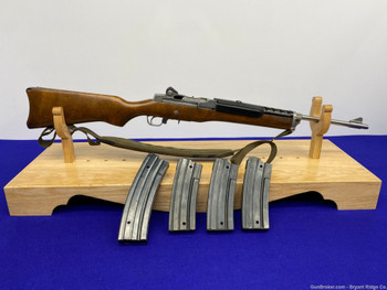 1983 Ruger Mini-14 .223 Rem 18.5" *DESIRABLE STAINLESS FINISH MODEL*
